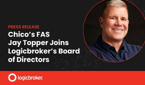 Press Release: Chico's FAS Jay Topper Joins Logicbroker's Board of Directors